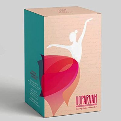 NOPARVAH Ultrathin Premium Sanitary Pads For Women I 10 Pads For Medium Flow (L)